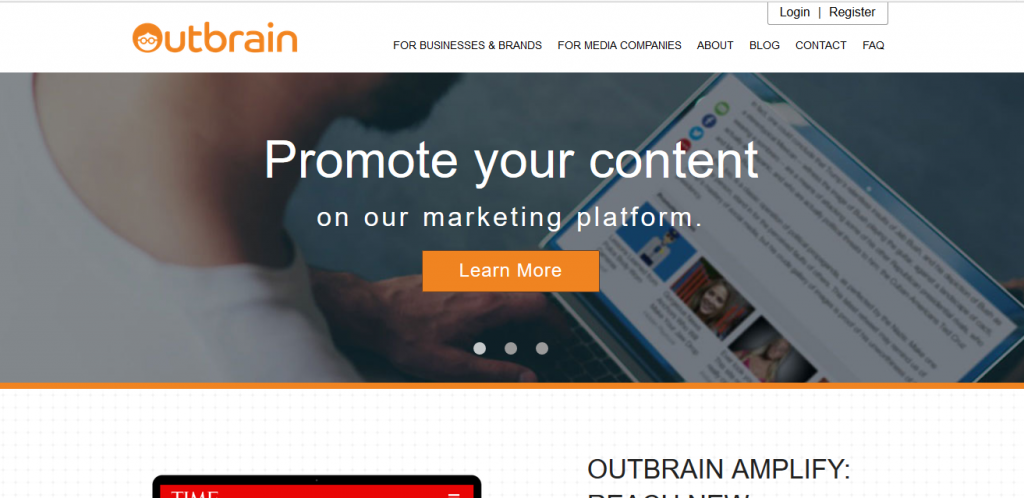 Outbrain how to use it