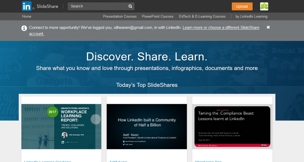 SlideShare how to use it